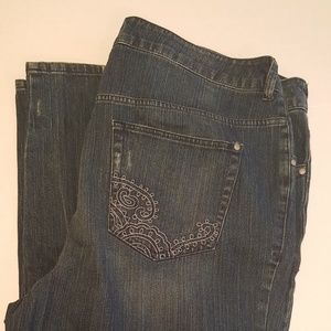 Lane Bryant jeans size 22 Average